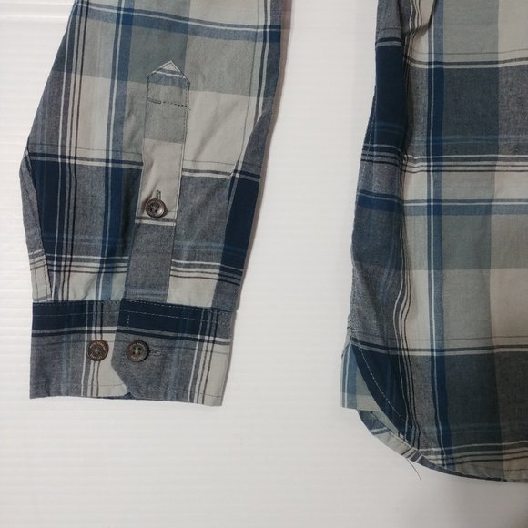 Royal Robbins Long Sleeve Mens Button Down Shirt - Size Medium - Pre-Owned - LDJ - Picture 3 of 6